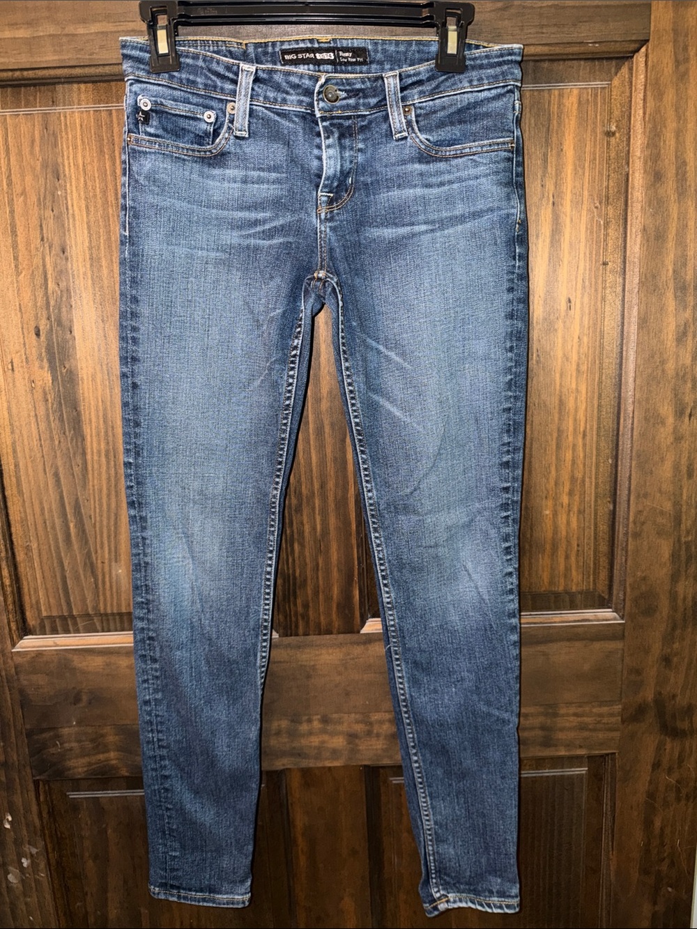 Big Star Women's Skinny Jeans - Medium Blue Wash